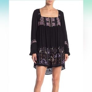 LAST CHANCE Free People Women's Rhiannon Embroidered Mini XS